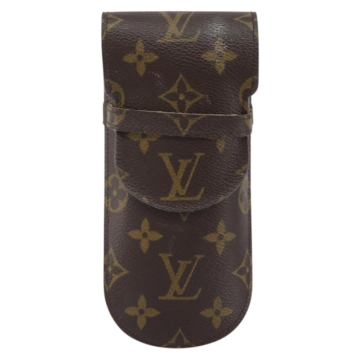 Louis Vuitton Etui À Stylo Canvas Brown Canvas Clutche & Pouche Bag (Pre-Loved)