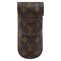 Louis Vuitton Etui À Stylo Canvas Brown Canvas Clutche & Pouche Bag (Pre-Loved)