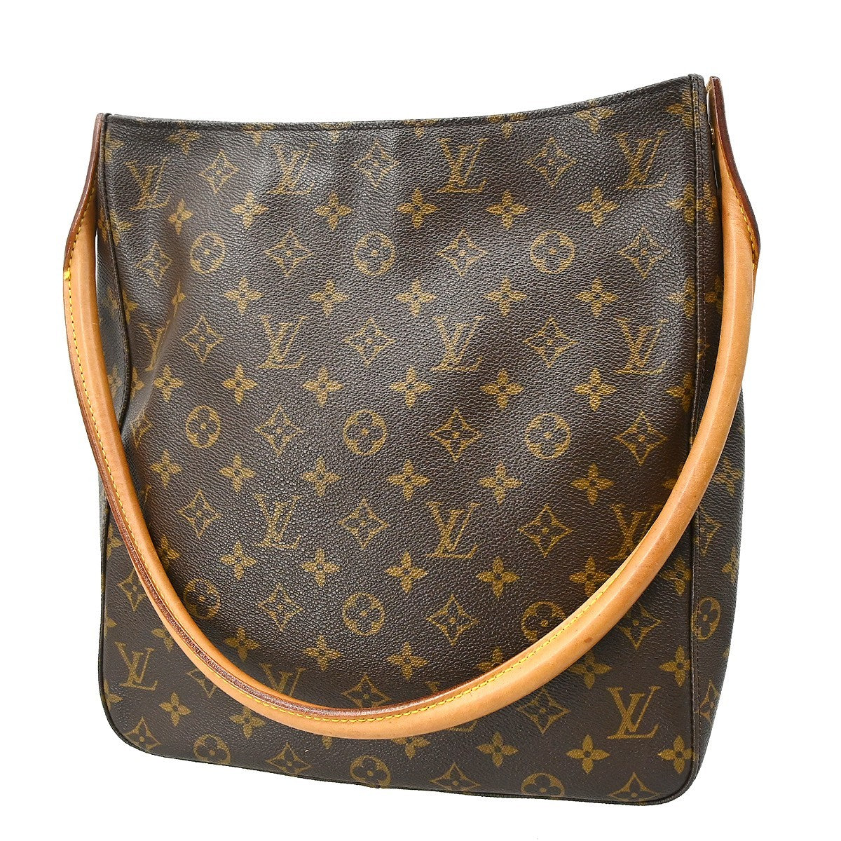 Louis Vuitton Louis Vuitton Monogram Looping Handbag Monogram Canvas Brown Canvas Shoulder Bag Bag (Pre-Loved)