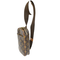 Louis Vuitton Pochette Gange Monogram Canvas Brown Canvas Clutche & Pouche Bag (Authentic Pre-Loved)