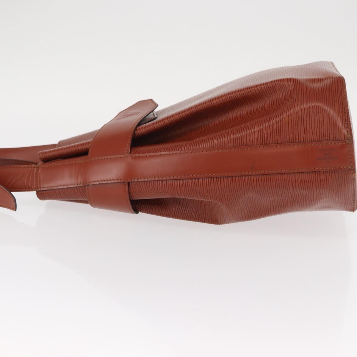 Louis Vuitton Vintage Sac D'epaule Handbag Epi Leather Brown Leather Shoulder Bag Bag (Authentic Pre-Loved)