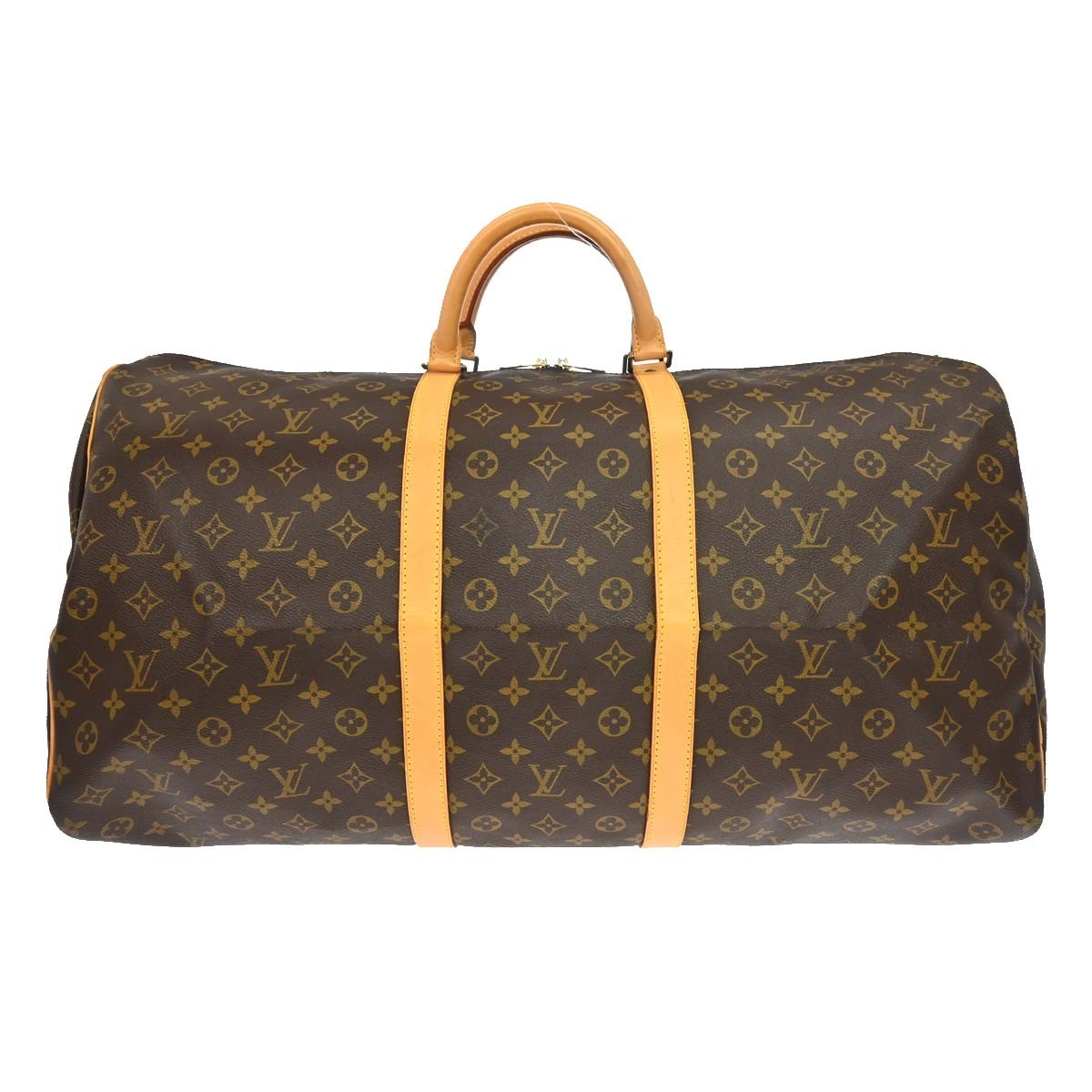 Louis Vuitton Louis Vuitton Keepall Bag Monogram Canvas Brown Canvas Travel Bag Bag (Pre-Loved)