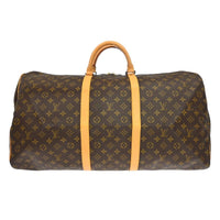Louis Vuitton Louis Vuitton Keepall Bag Monogram Canvas Brown Canvas Travel Bag Bag (Pre-Loved)