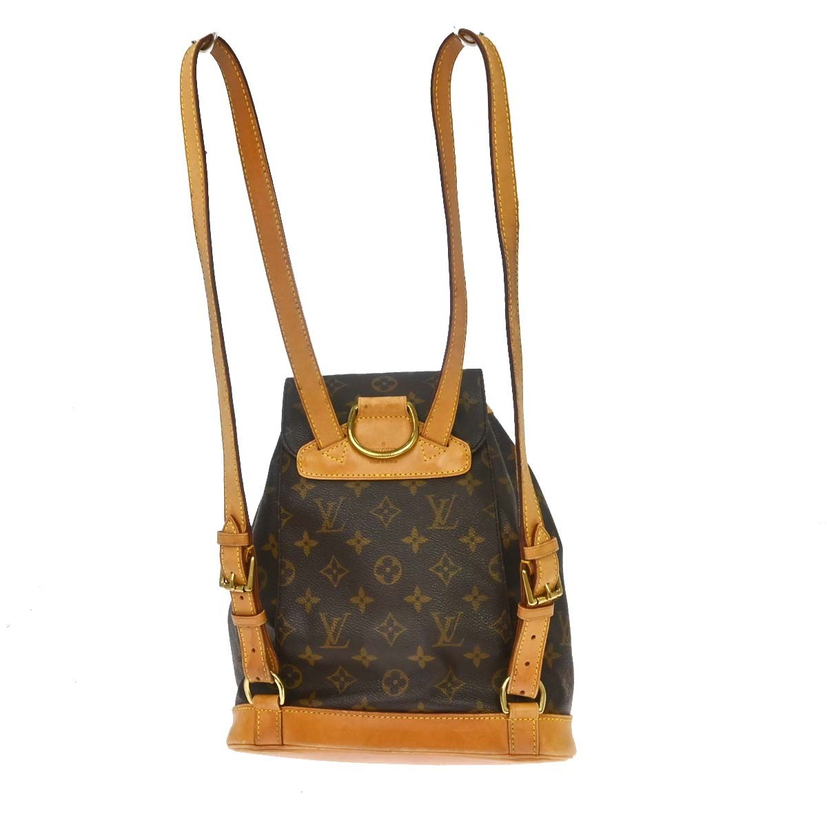 Louis Vuitton Louis Vuitton Vintage Montsouris Backpack Monogram Canvas Brown Canvas Backpack Bag (Pre-Loved)
