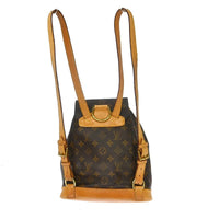 Louis Vuitton Louis Vuitton Vintage Montsouris Backpack Monogram Canvas Brown Canvas Backpack Bag (Pre-Loved)