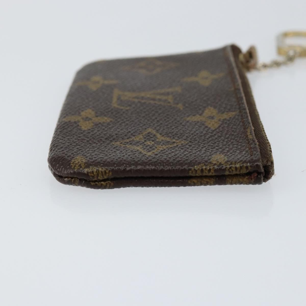 Louis Vuitton Pochette Clés Monogram Canvas Brown Canvas Wallets Accessory (Pre-Loved)