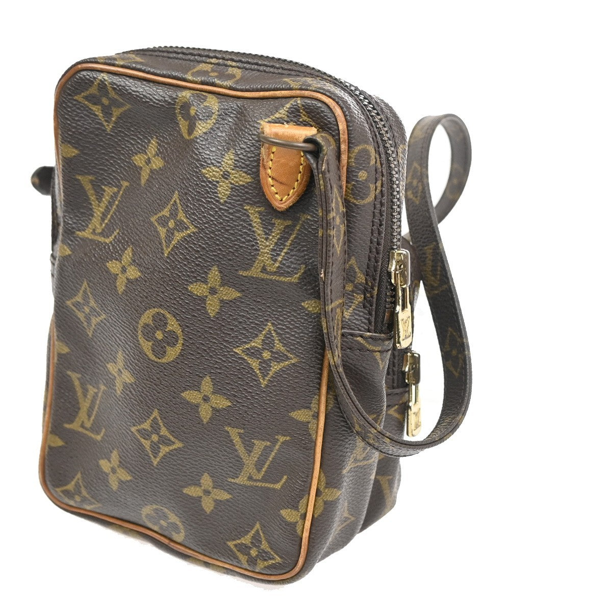 Louis Vuitton Amazone Bag Monogram Canvas Brown Canvas Shoulder Bag Bag (Authentic Pre-Loved)