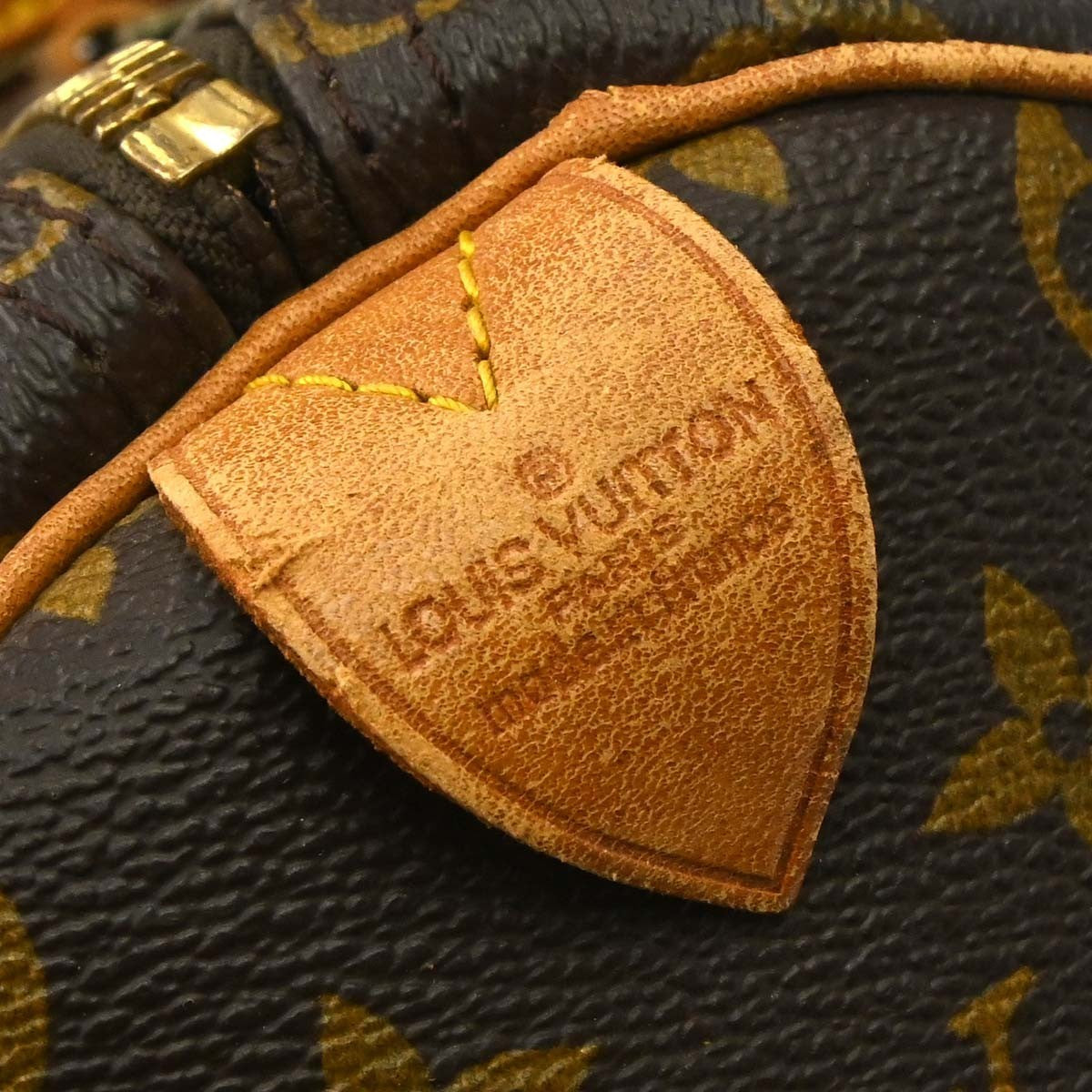 Louis Vuitton Keepall Bag Monogram Canvas Brown Canvas Travel Bag Bag (Authentic Pre-Loved)
