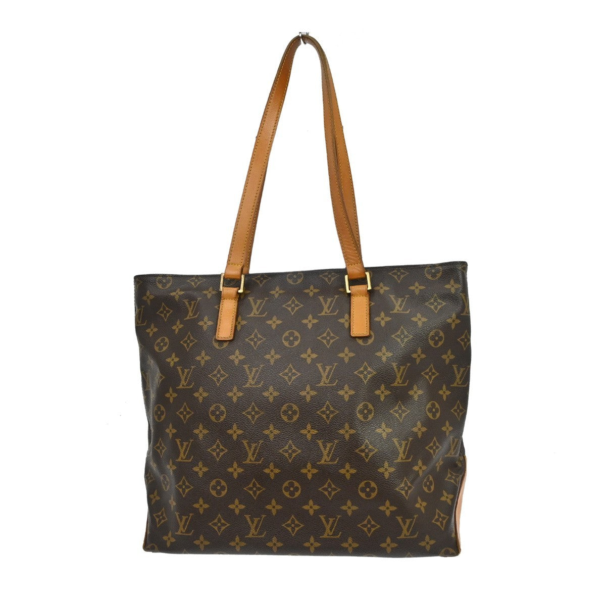 Louis Vuitton Louis Vuitton Cabas Mezzo Monogram Canvas Brown Canvas Tote Bag Bag (Pre-Loved)