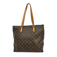 Louis Vuitton Louis Vuitton Cabas Mezzo Monogram Canvas Brown Canvas Tote Bag Bag (Pre-Loved)
