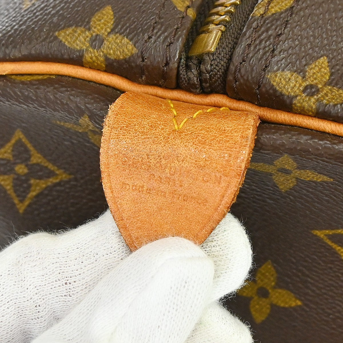 Louis Vuitton Louis Vuitton Keepall Bag Monogram Canvas Brown Canvas Travel Bag Bag (Authentic Pre-Loved)
