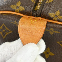 Louis Vuitton Louis Vuitton Keepall Bag Monogram Canvas Brown Canvas Travel Bag Bag (Authentic Pre-Loved)