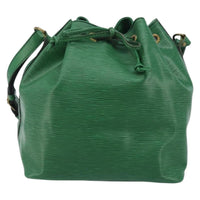 Louis Vuitton Petit Noe Handbag Epi Leather Green Leather Shoulder Bag Bag (Pre-Loved)