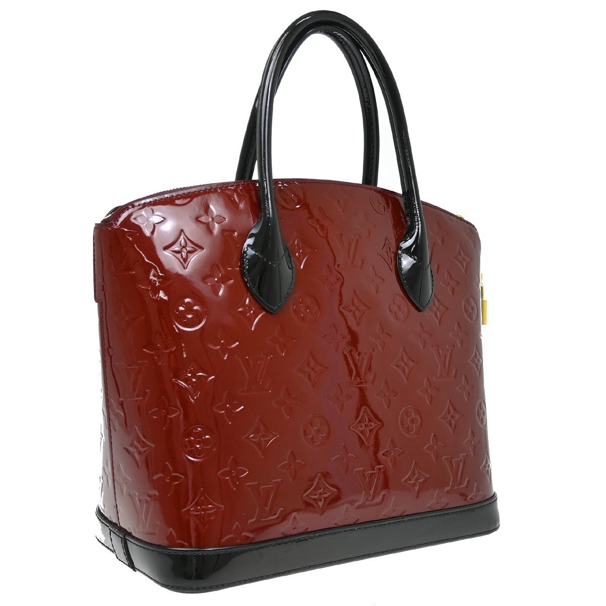 Louis Vuitton Louis Vuitton Lockit Handbag Monogram Vernis Multicolour Patent_Leather Shoulder Bag Bag (Pre-Loved)