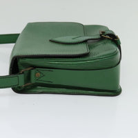Louis Vuitton Cartouchiere Handbag Epi Leather Green Leather Shoulder Bag Bag (Pre-Loved)