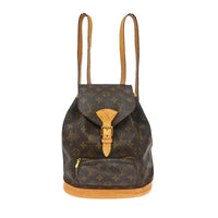 Louis Vuitton Louis Vuitton Vintage Montsouris Backpack Monogram Canvas Brown Canvas Backpack Bag (Pre-Loved)