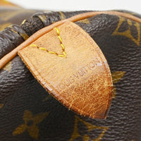 Louis Vuitton Louis Vuitton Keepall Bag Monogram Canvas Brown Canvas Travel Bag Bag (Authentic Pre-Loved)