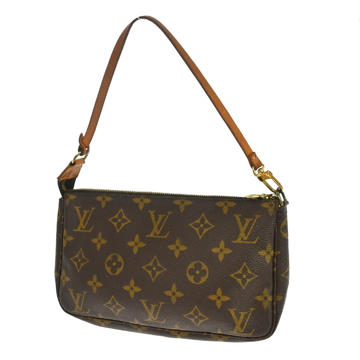 Louis Vuitton Louis Vuitton Pochette Accessoires Nm Monogram Canvas Brown Canvas Clutche & Pouche Bag (Pre-Loved)