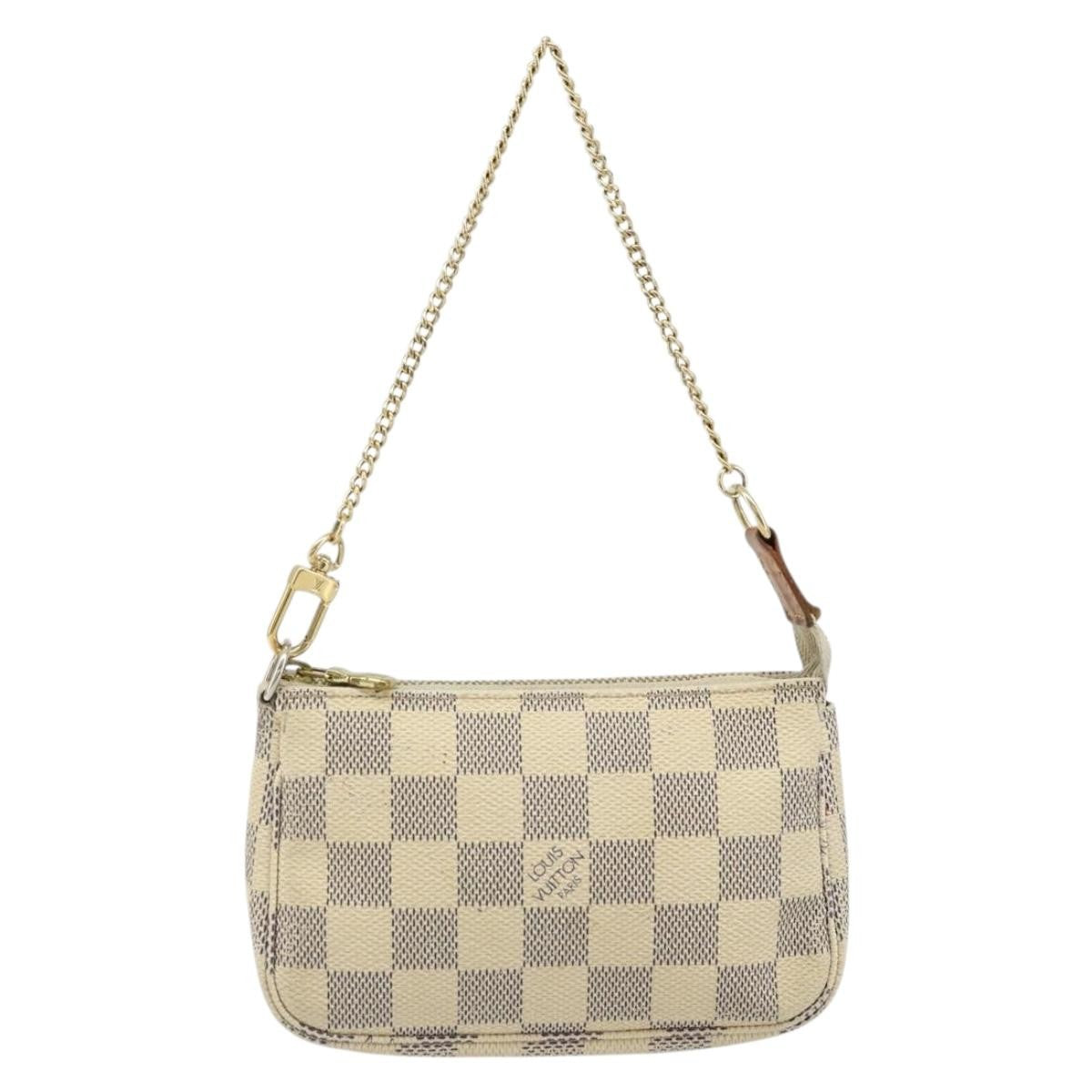 Louis Vuitton Mini Pochette Accessoires Damier Canvas Multicolour Canvas Clutche & Pouche Bag (Pre-Loved)