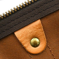 Louis Vuitton Keepall Bag Monogram Canvas Brown Canvas Travel Bag Bag (Pre-Loved)