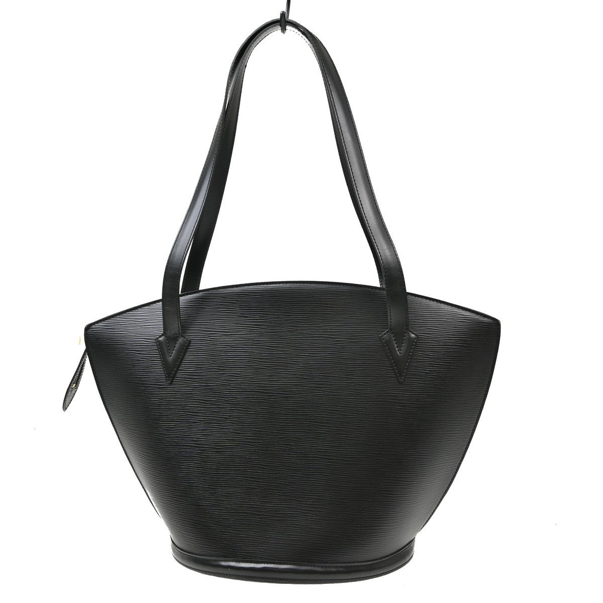 Louis Vuitton Louis Vuitton Saint Jacques Handbag Epi Leather Black Leather Tote Bag Bag (Authentic Pre-Loved)