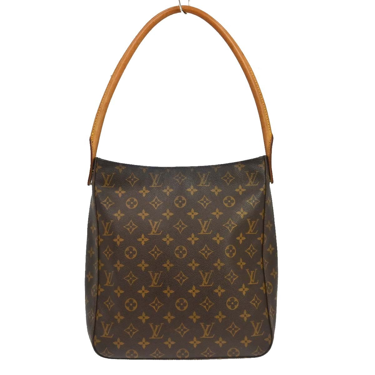Louis Vuitton Monogram Looping Handbag Monogram Canvas Brown Canvas Shoulder Bag Bag (Pre-Loved)