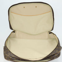 Louis Vuitton Alize Bag Monogram Canvas Brown Canvas Travel Bag Bag (Pre-Loved)