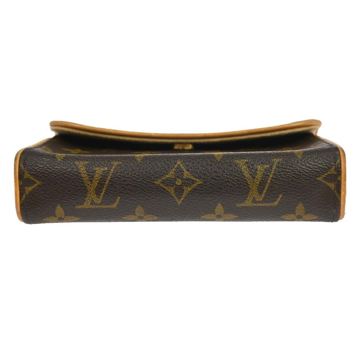Louis Vuitton Louis Vuitton Florentine Waist Bag Monogram Canvas Brown Canvas Clutche & Pouche Bag (Pre-Loved)