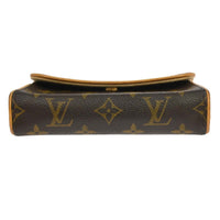 Louis Vuitton Louis Vuitton Florentine Waist Bag Monogram Canvas Brown Canvas Clutche & Pouche Bag (Pre-Loved)