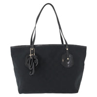 Gucci Gucci Jolie Web Tote Gg Canvas Black Canvas Tote Bag Bag (Pre-Loved)