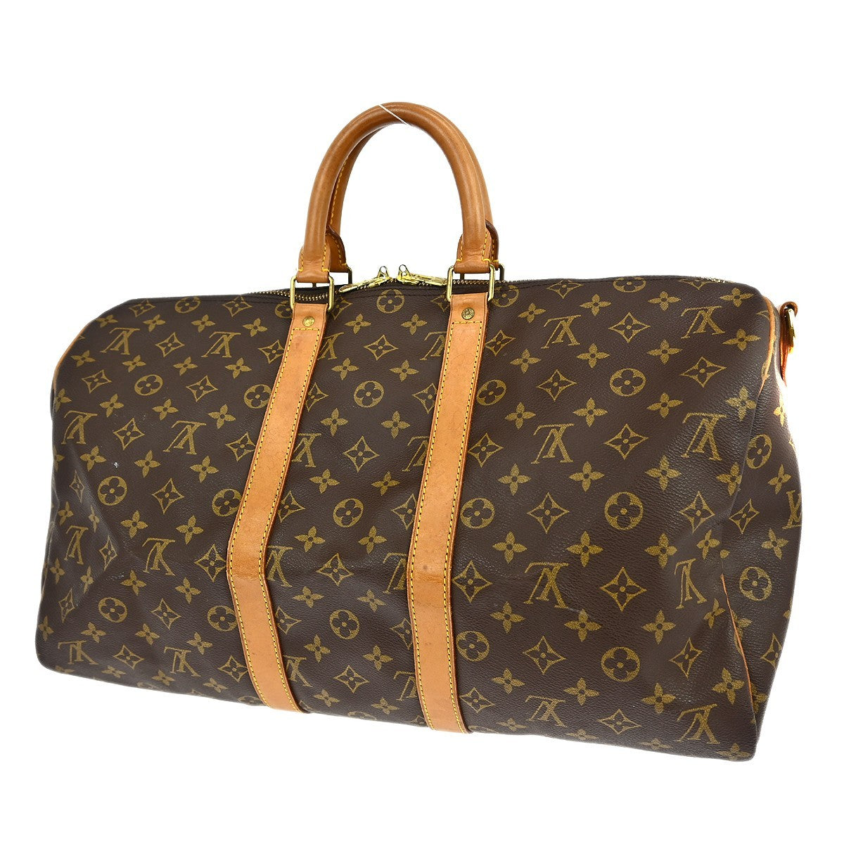 Louis Vuitton Louis Vuitton Keepall Bandouliere Bag Monogram Canvas Brown Canvas Travel Bag Bag (Pre-Loved)