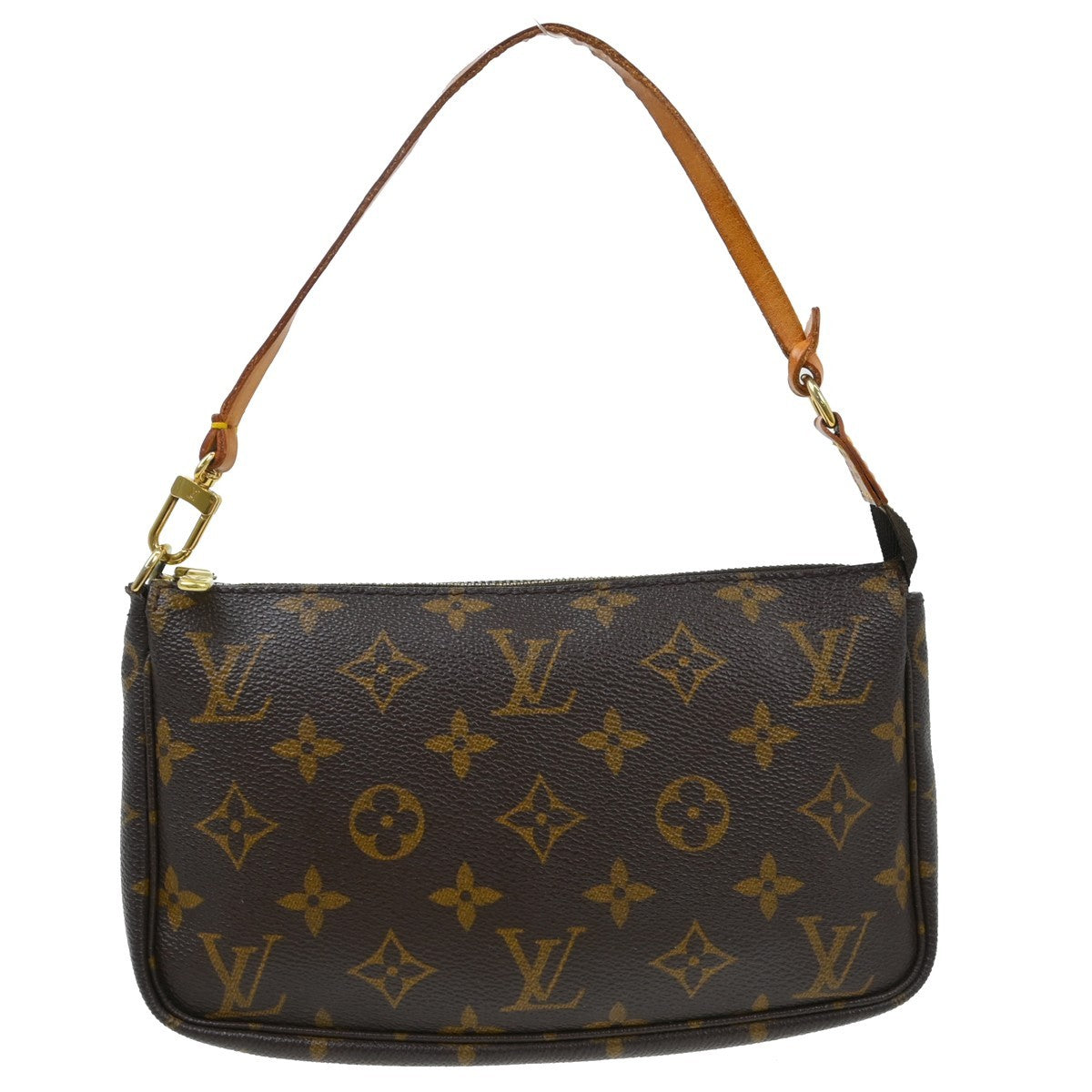 Louis Vuitton Pochette Accessoires Nm Monogram Canvas Brown Canvas Clutche & Pouche Bag (Authentic Pre-Loved)