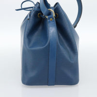 Louis Vuitton Noe Handbag Epi Leather Blue Leather Shoulder Bag Bag (Pre-Loved)