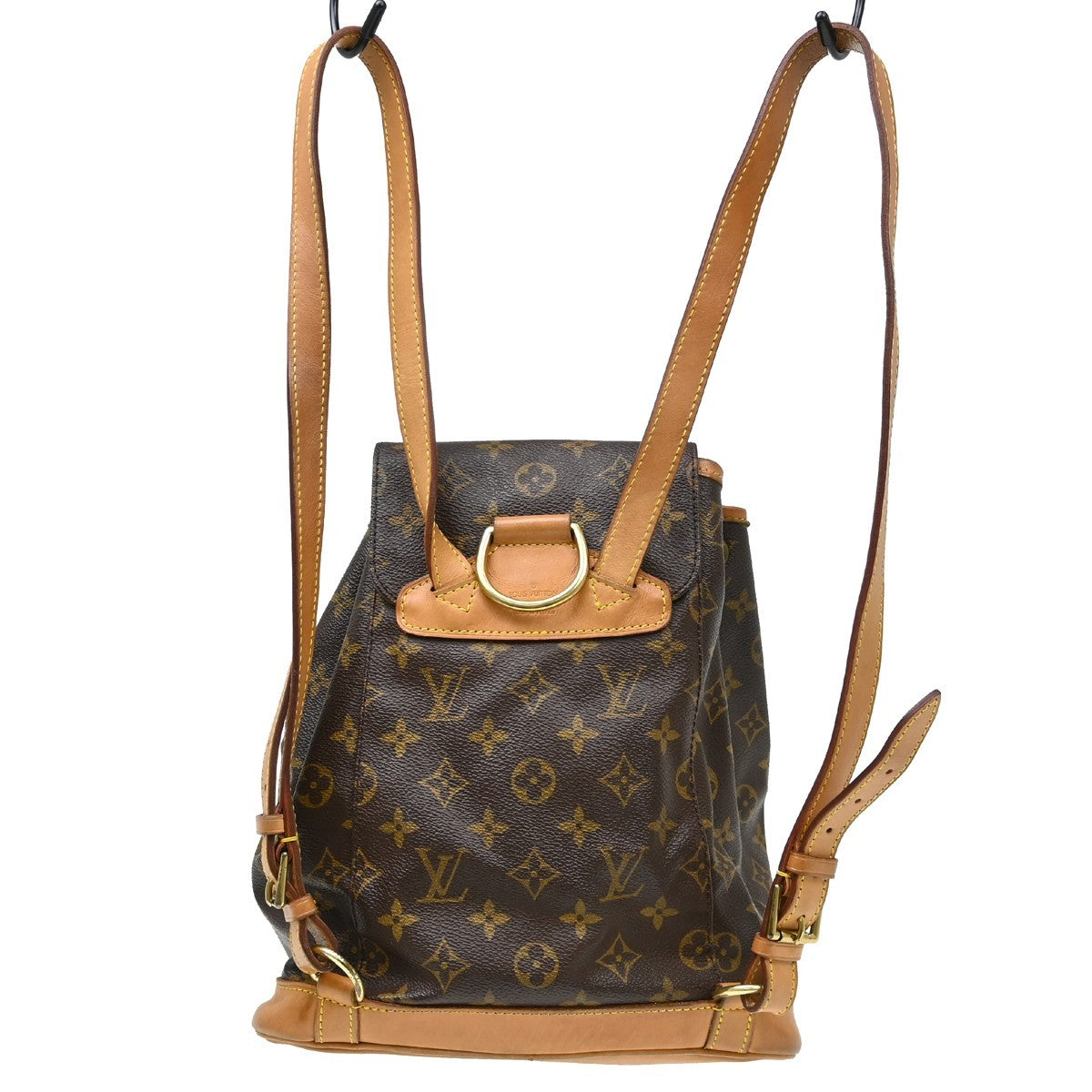Louis Vuitton Louis Vuitton Vintage Montsouris Backpack Monogram Canvas Brown Canvas Backpack Bag (Pre-Loved)