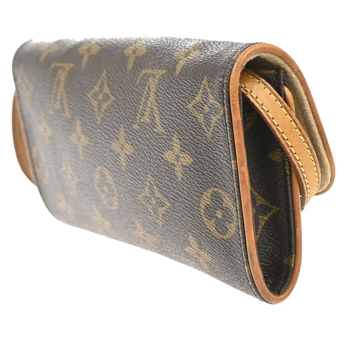 Louis Vuitton Louis Vuitton Twin Handbag Monogram Canvas Brown Canvas Clutche & Pouche Bag (Pre-Loved)