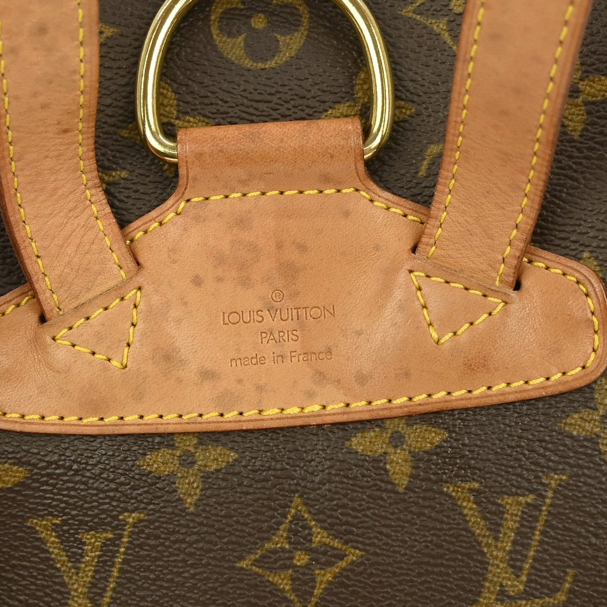 louis vuitton backpack made in france Louis Vuitton Vintage Montsouris Backpack Monogram Canvas Brown Canvas –  Bluefly