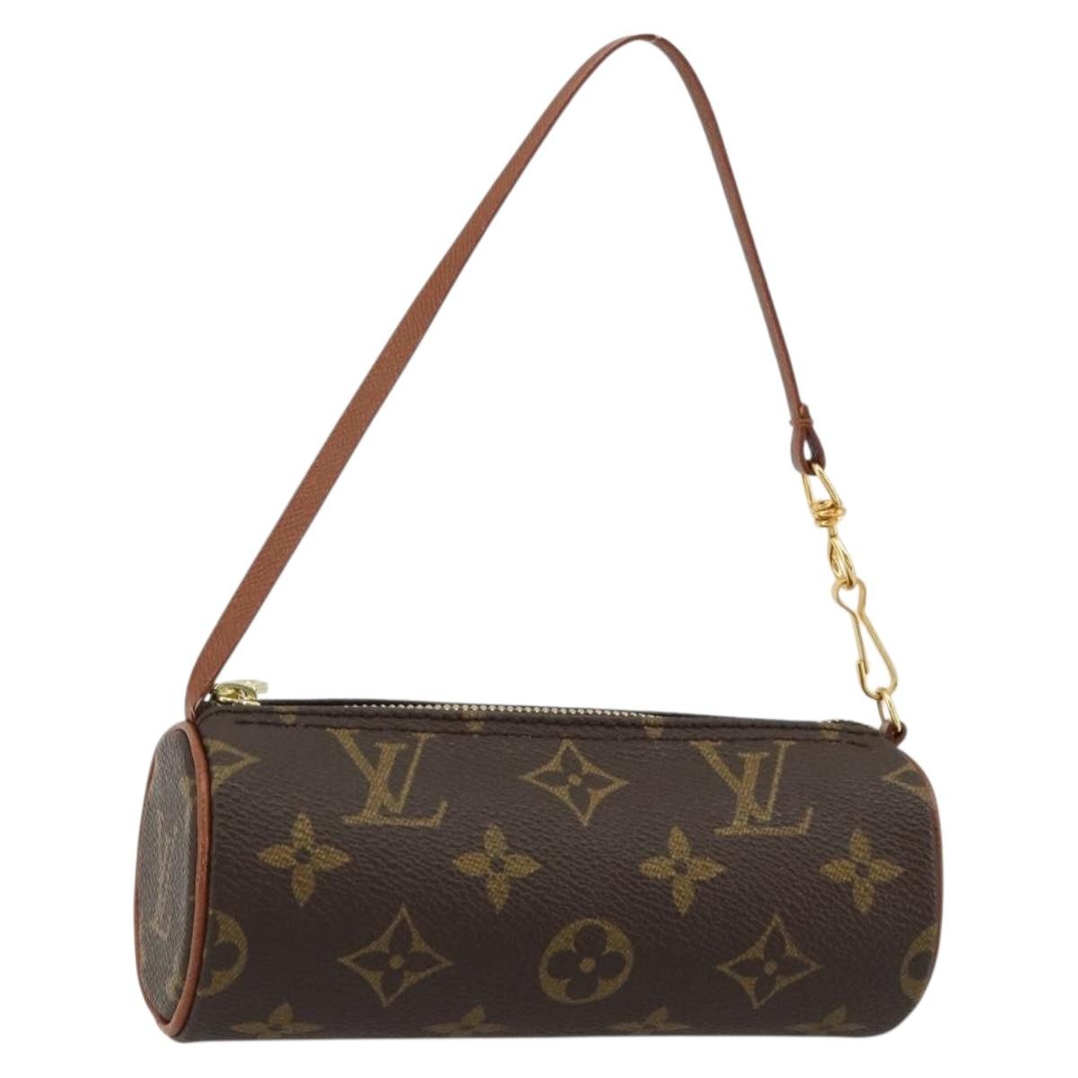 Louis Vuitton Papillon Pochette Monogram Canvas Brown Canvas Clutche & Pouche Bag (Pre-Loved)