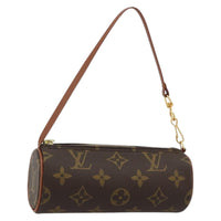 Louis Vuitton Papillon Pochette Monogram Canvas Brown Canvas Clutche & Pouche Bag (Pre-Loved)