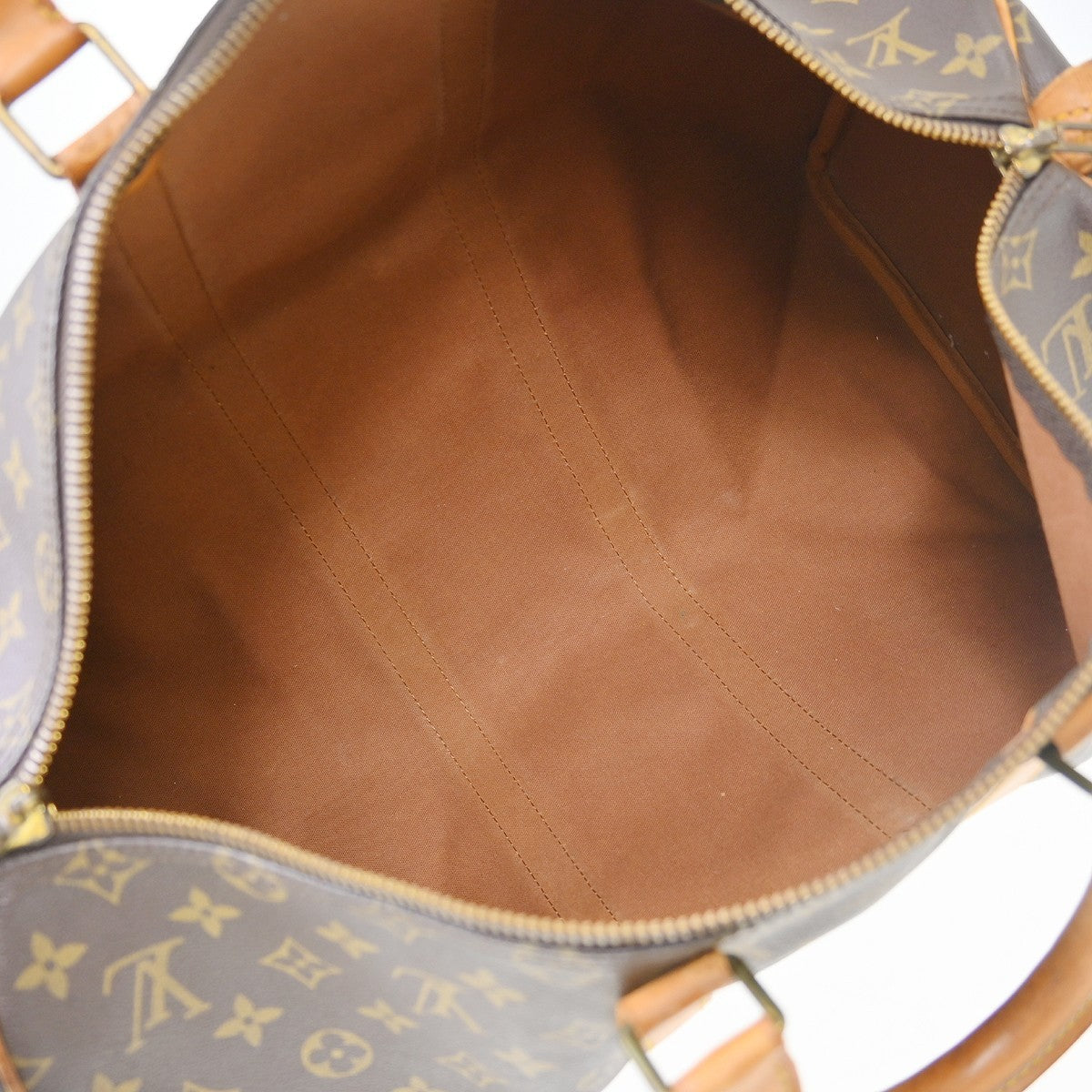 Louis Vuitton Louis Vuitton Keepall Bag Monogram Canvas Brown Canvas Travel Bag Bag (Authentic Pre-Loved)