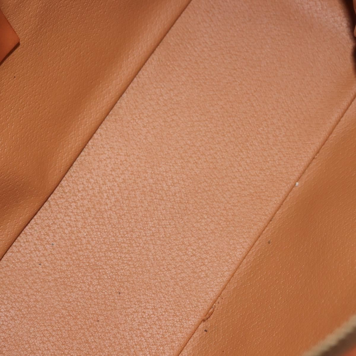 Celine Vintage Macadam Handbag Canvas And Leather Brown Canvas Handbag (Authentic Pre-Loved)
