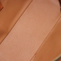 Celine Vintage Macadam Handbag Canvas And Leather Brown Canvas Handbag (Authentic Pre-Loved)