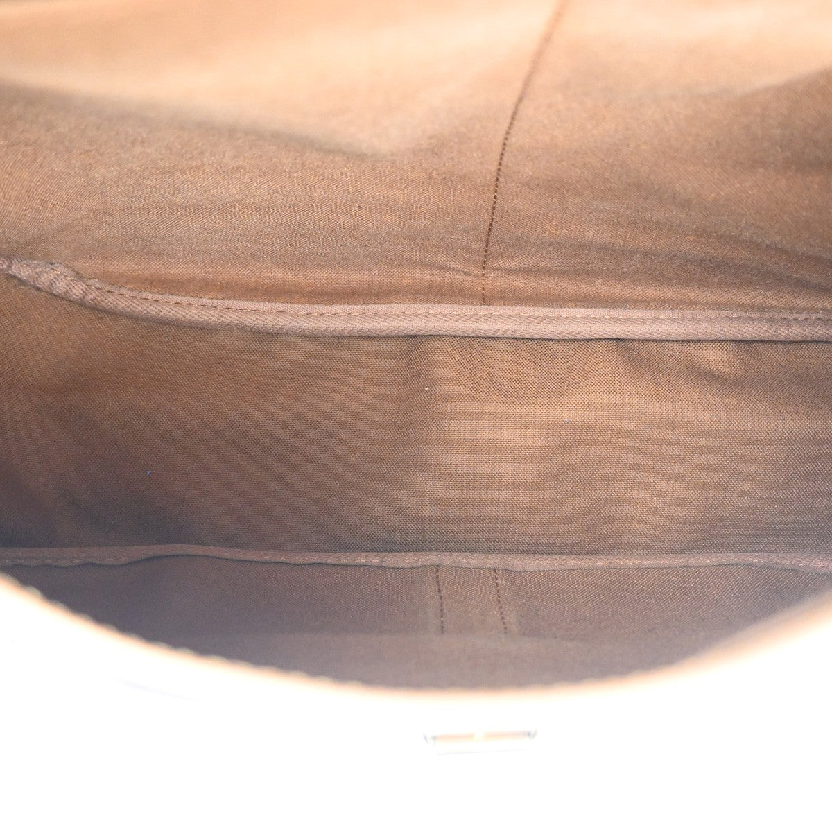 Louis Vuitton Saumur Handbag Monogram Canvas Brown Canvas Shoulder Bag Bag (Authentic Pre-Loved)