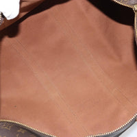 Louis Vuitton Keepall Bag Monogram Canvas Brown Canvas Travel Bag Bag (Authentic Pre-Loved)