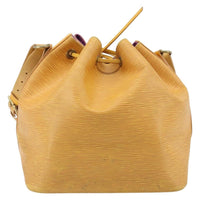 Louis Vuitton Petit Noe Nm Handbag Epi Leather Yellow Leather Shoulder Bag Bag (Authentic Pre-Loved)