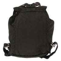 Prada Front Pocket Backpack Tessuto Khaki Nylon Backpack Bag (Authentic Pre-Loved)