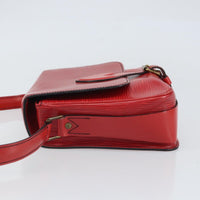 Louis Vuitton Cartouchiere Handbag Epi Leather Red Leather Shoulder Bag Bag (Pre-Loved)