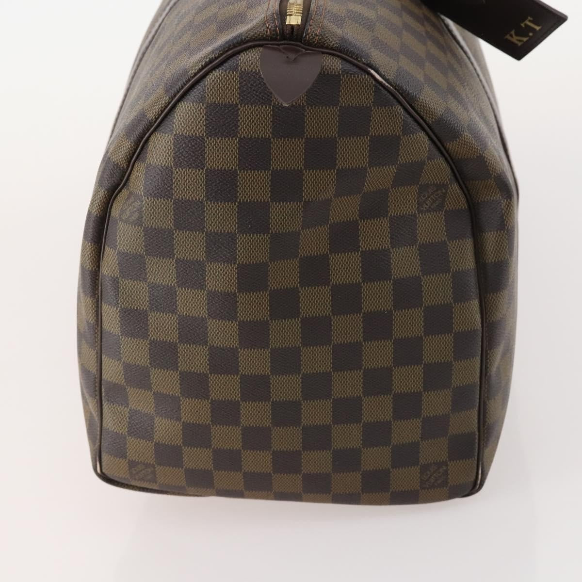 Louis Vuitton Keepall Bag Damier Brown Canvas Travel Bag Bag (Authentic Pre-Loved)