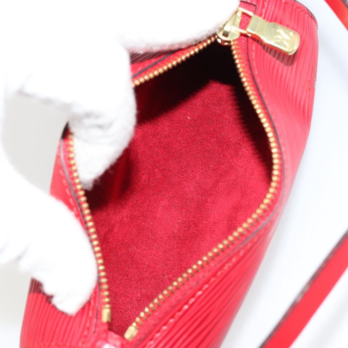 Louis Vuitton Soufflot Pochette Epi Leather Red Leather Clutche & Pouche Bag (Pre-Loved)