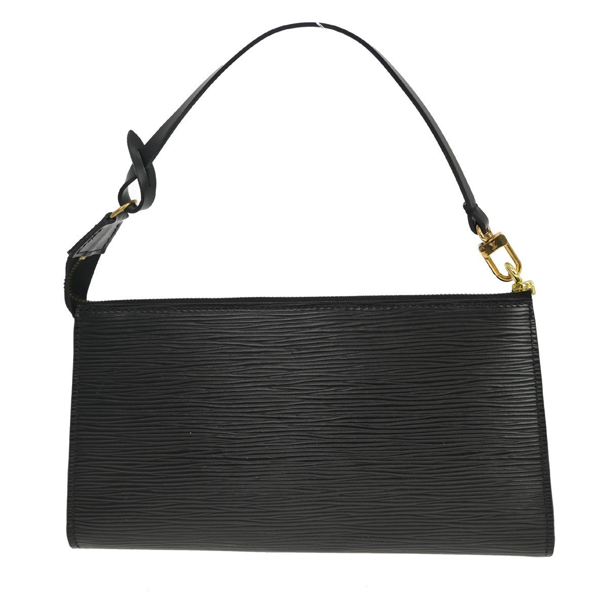 Louis Vuitton Louis Vuitton Pochette Accessoires Epi Leather Black Leather Clutche & Pouche Bag (Pre-Loved)