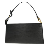 Louis Vuitton Louis Vuitton Pochette Accessoires Epi Leather Black Leather Clutche & Pouche Bag (Pre-Loved)